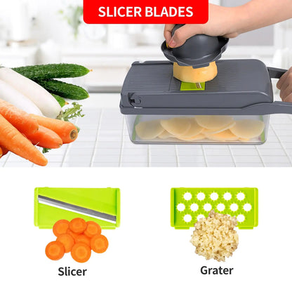 10 in 1 Multifunctional Cutter Shredder Slicer by Anti Spier