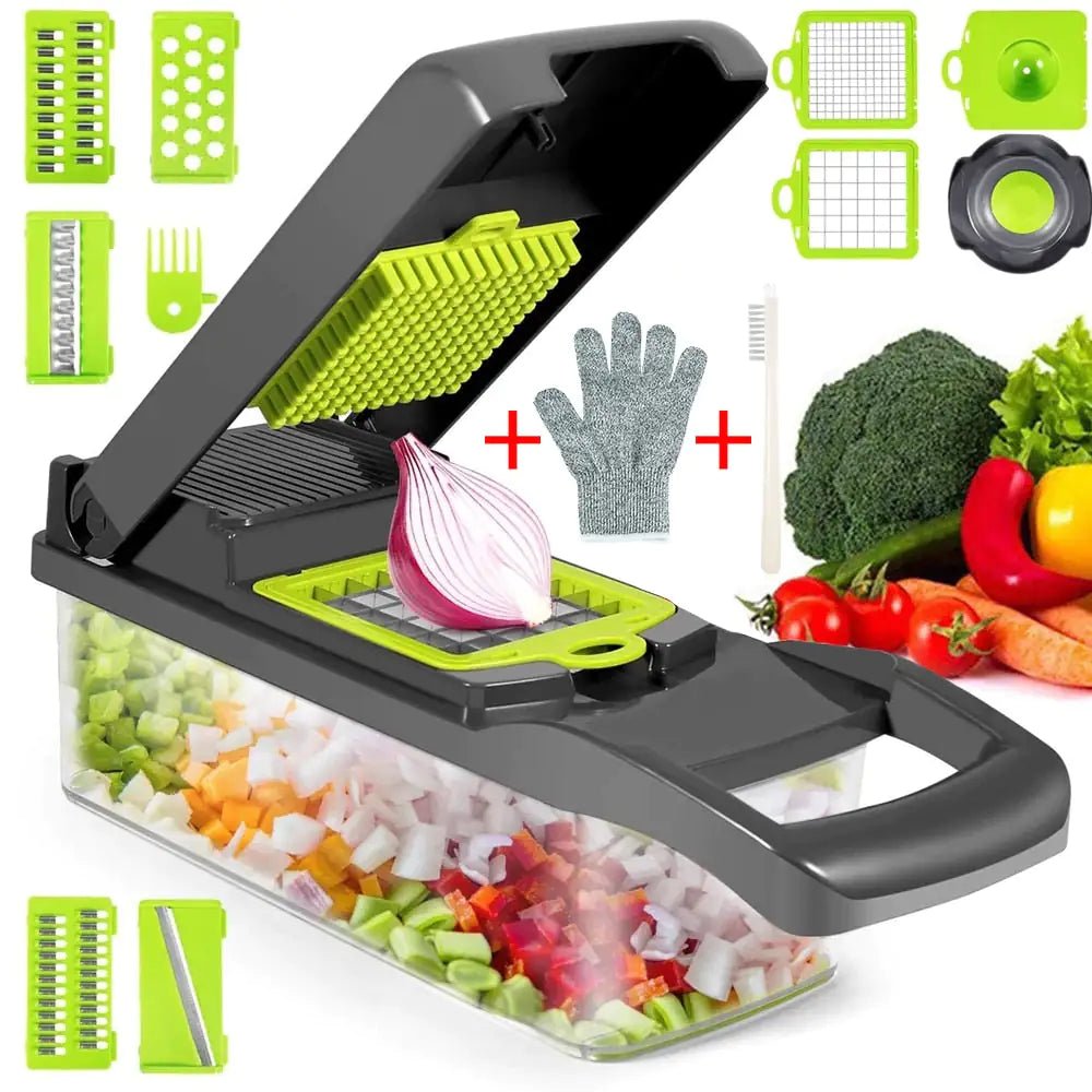 10 in 1 Multifunctional Cutter Shredder Slicer by Anti Spier