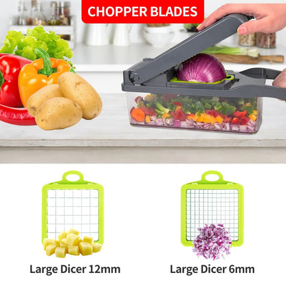 10 in 1 Multifunctional Cutter Shredder Slicer by Anti Spier