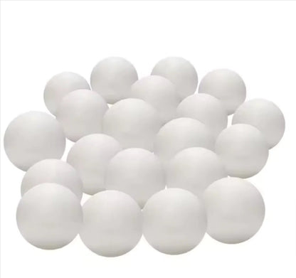 100 Durable Table Tennis Training Balls - Perfect for Pong Games and Creative Projects by Anti Spier
