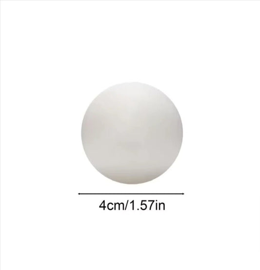 100 Durable Table Tennis Training Balls - Perfect for Pong Games and Creative Projects by Anti Spier