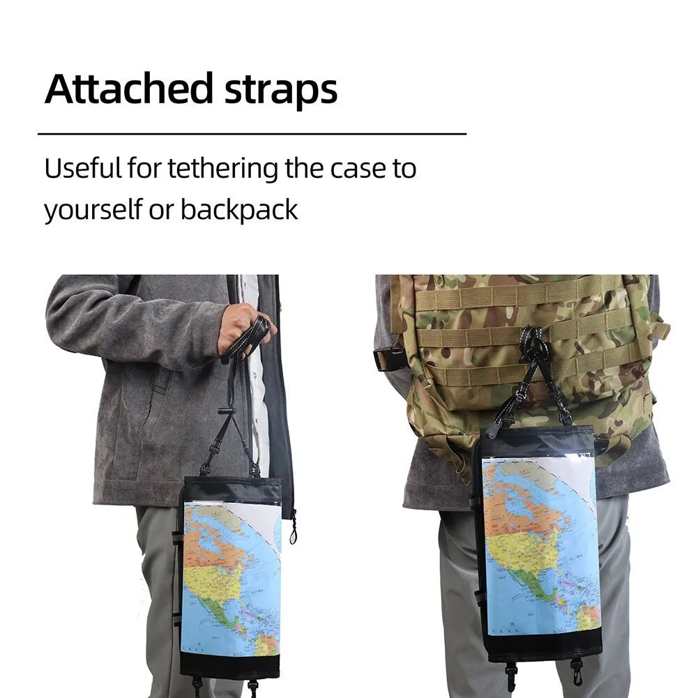100% Waterproof Trail Map Case by Anti Spier