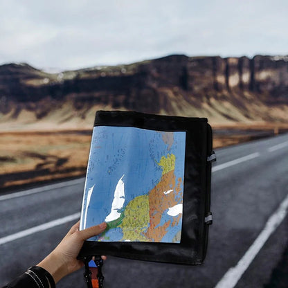 100% Waterproof Trail Map Case by Anti Spier