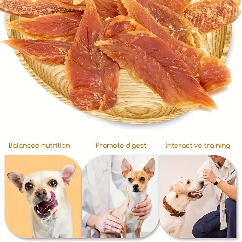 100g/500g(3.53oz/1.1LB )Chicken For Dogs, Chicken Dog Treats For Small Dogs, Medium Pets And Large Breeds, Natural Dog Treats by Anti Spier
