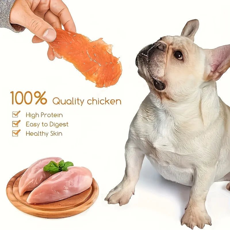 100g/500g(3.53oz/1.1LB )Chicken For Dogs, Chicken Dog Treats For Small Dogs, Medium Pets And Large Breeds, Natural Dog Treats by Anti Spier