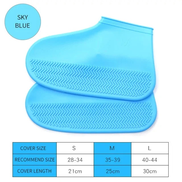 Waterproof Shoe Cover Silicone Boots by Anti Spier
