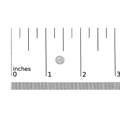 10K White Gold 1.00 Cttw Diamond Hidden Halo Stud Earring (H-I Color, I1-I2 Clarity) by Anti Spier