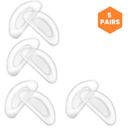 5 Pairs Anti-Slip Nose Pads For Eyeglasses by Anti Spier