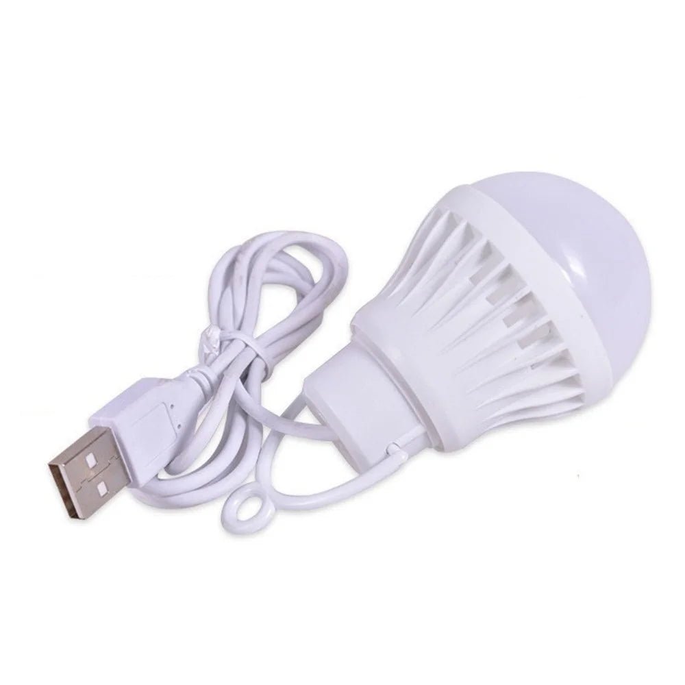 1/2pc 3W/5W/7W Usb Bulb Light Portable Lamp Led for Hiking Camping Tent Travel Work with Notebook Christmas for Home by Anti Spier