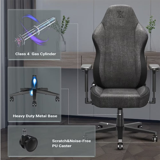 Lumbar Support, Flip Armrests, Headrests, Desk Chairs by Anti Spier