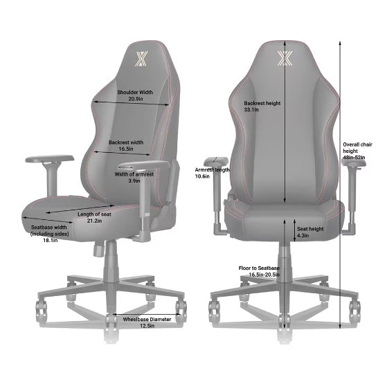 Lumbar Support, Flip Armrests, Headrests, Desk Chairs by Anti Spier