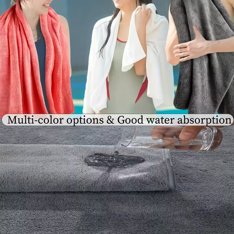 15pcs Bulk Bath & Hand Towel Set - Large 300GSM Microfiber Towels (5 Bath, 5 Hand, 5 Washcloths) - Heavy-Duty, Quick-Dry & Highly Absorbent for, Spa, Hotel - Multi-Color Options by Anti Spier