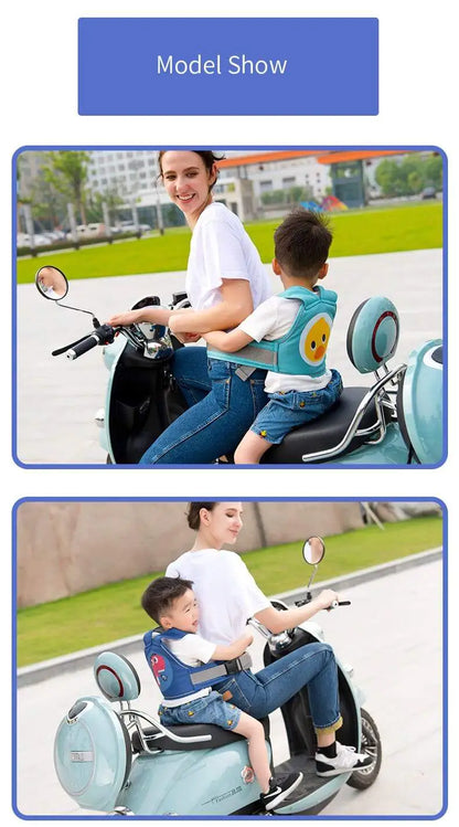Motorcycle Safety Belt For Kids by Anti Spier