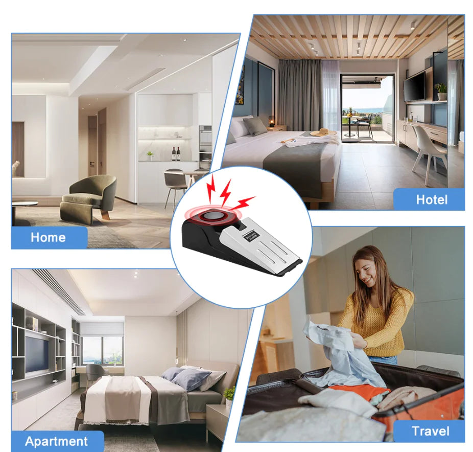 Portable Alarm Ensures Safety Wherever You Stay by Anti Spier