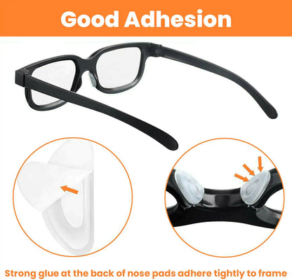 5 Pairs Anti-Slip Nose Pads For Eyeglasses by Anti Spier