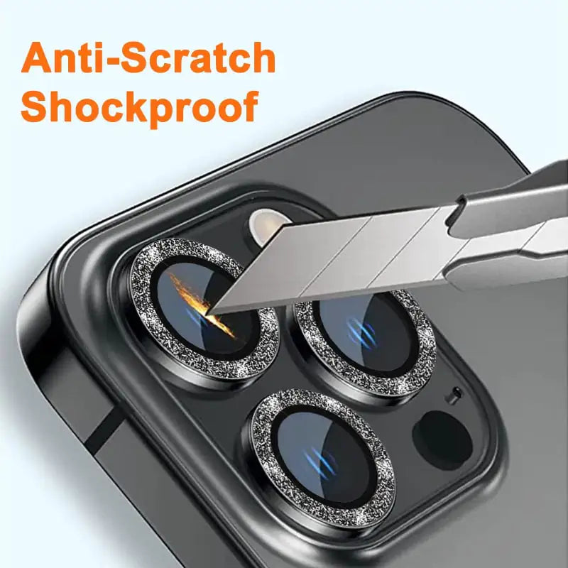 Camera Lens Protector - Tempered Glass Screen Protection for Phone Camera by Anti Spier