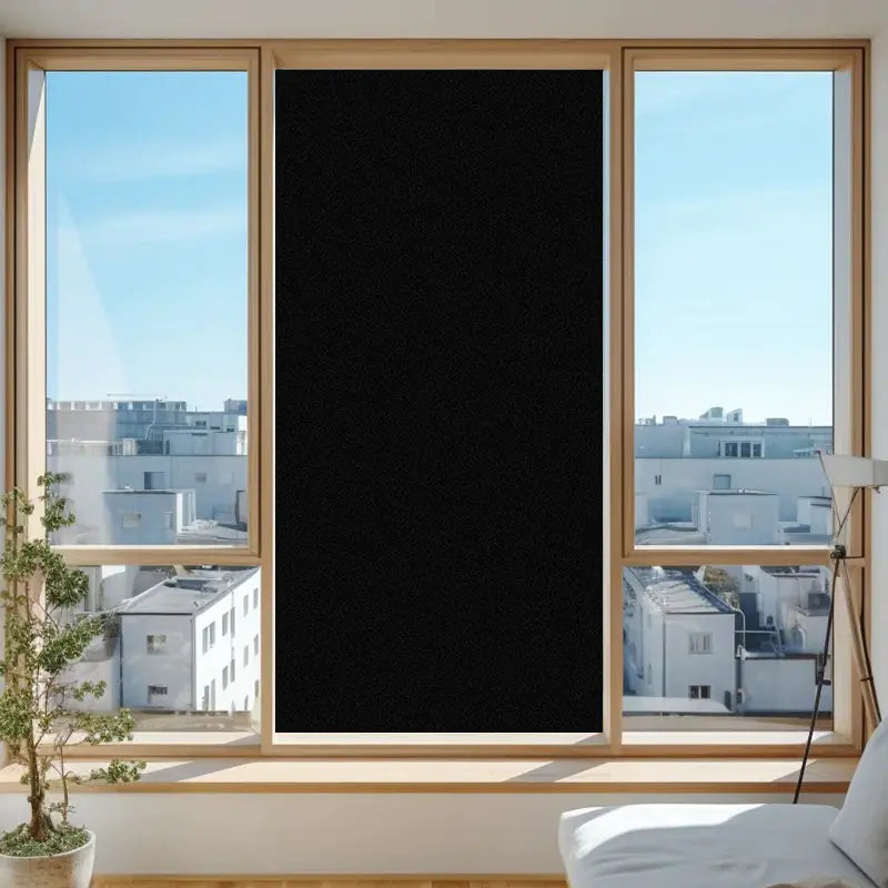 Static Cling Window Film - Frosted 3D Decorative Vinyl by Anti Spier