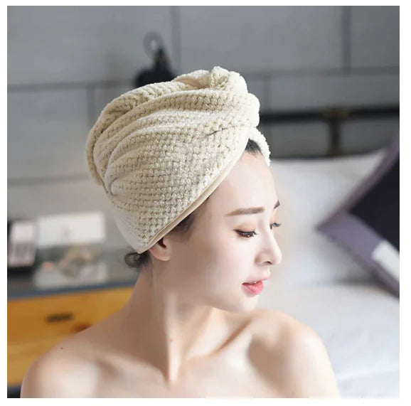 Absorbent Hair Towel & Cap by Anti Spier