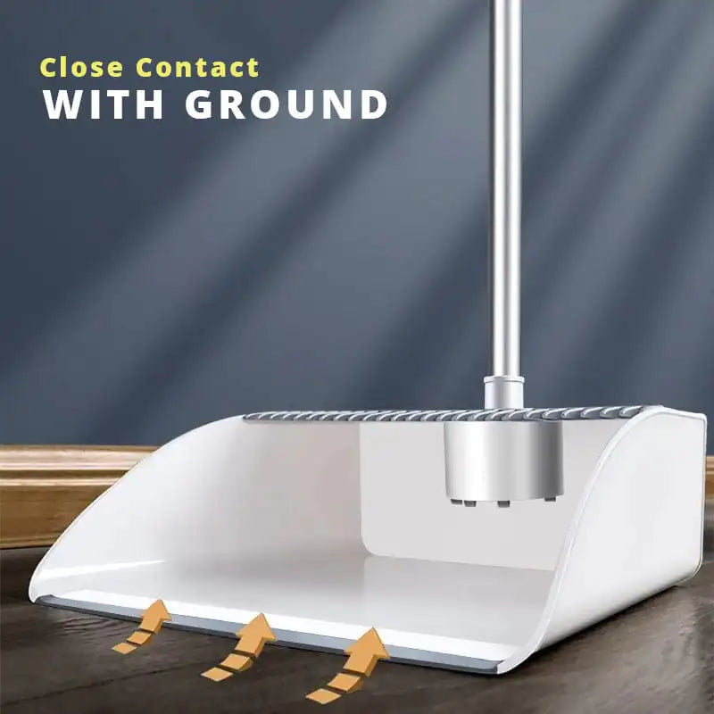 Home Windproof Floor Broom & Dustpan Set by Anti Spier