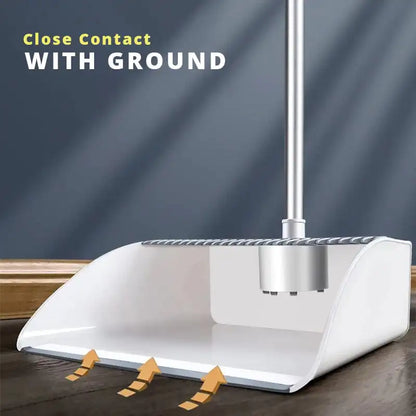 Home Windproof Floor Broom & Dustpan Set by Anti Spier