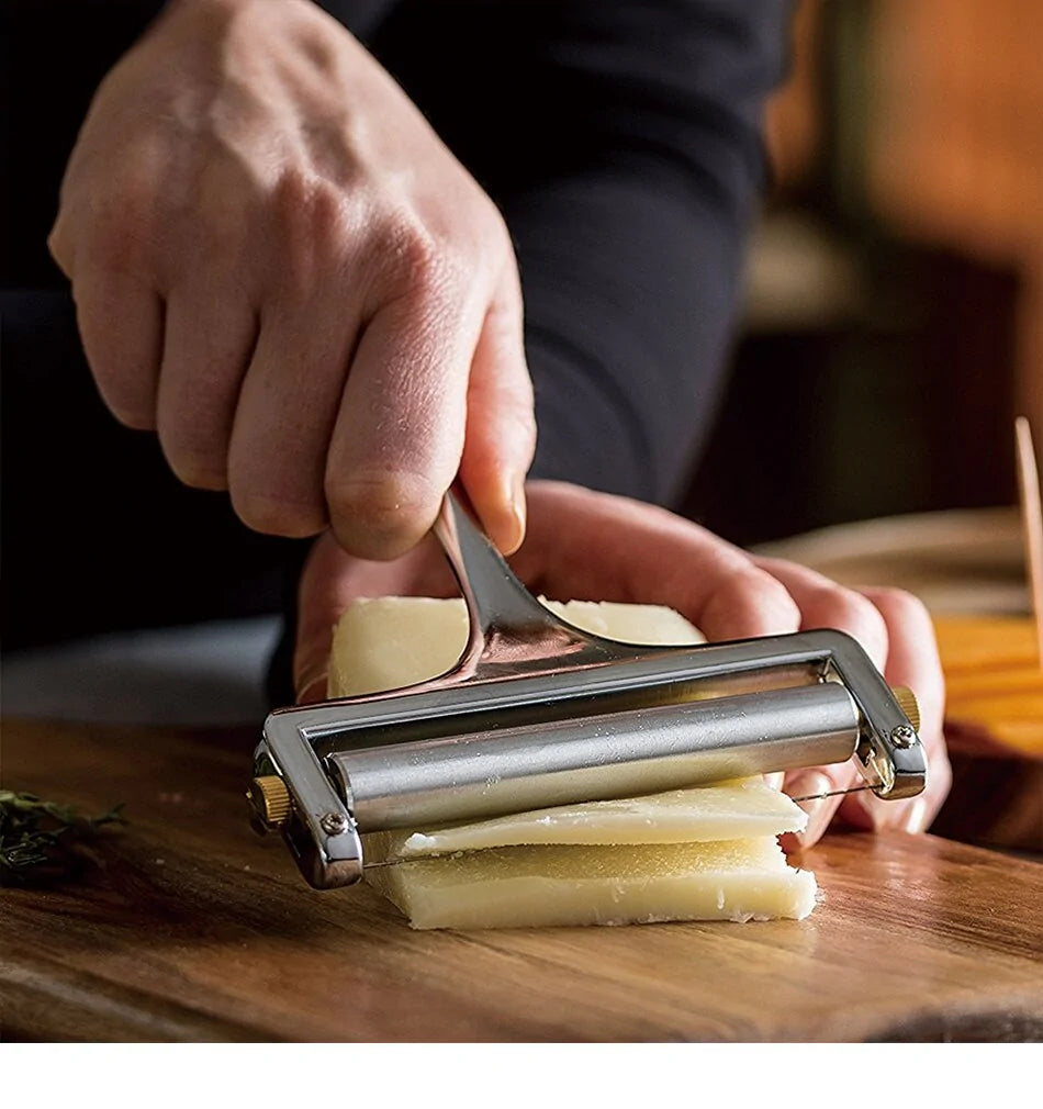 Premium Zinc Alloy Cheese Cutter by Anti Spier