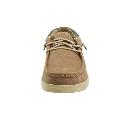 Hey Dude Men's Paul | Men’s Shoes | Men's Lace Up Loafers | Comfortable & Light-Weight 8 Nut by Anti Spier
