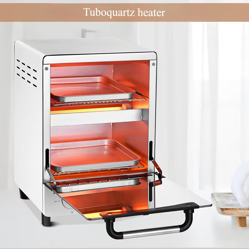 High Temperature Sterilizer, Large Capacity Dry Heat Stainless Steel Sterilizer with Temp And Timer Control, Max Timing 60min, Max Temperature 250 Celsius Or 482 Fahrenheit, with Stainless Trays, 110V Power by Anti Spier