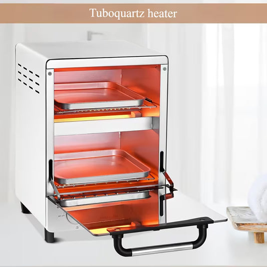 High Temperature Sterilizer, Large Capacity Dry Heat Stainless Steel Sterilizer with Temp And Timer Control, Max Timing 60min, Max Temperature 250 Celsius Or 482 Fahrenheit, with Stainless Trays, 110V Power by Anti Spier