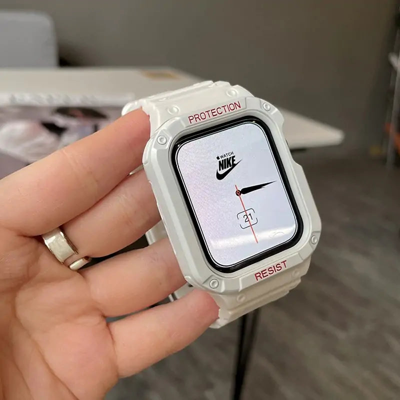 Watch Band & Case For iWatch Series 7 6 SE 5 by Anti Spier