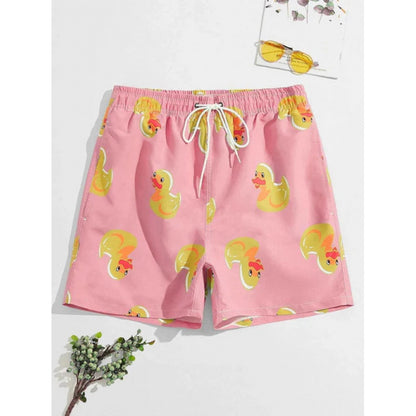 Beach pants men's large size quick dry loose thin men's shorts sports casual flower pants by Hypersku