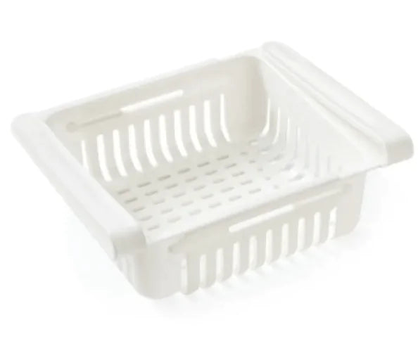 Refrigerator Telescopic Storage Basket by Anti Spier