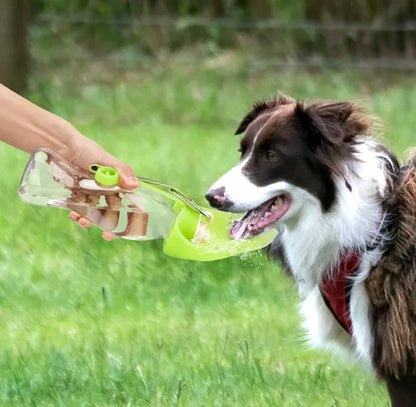 Pet Flip Cup Portable Water Bottle by Anti Spier