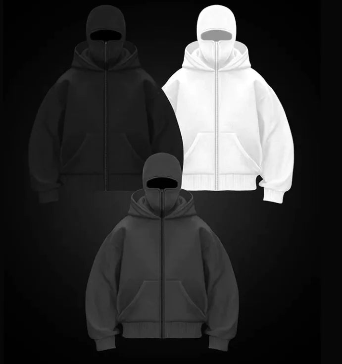 Fleece-lined Double Hood by Anti Spier