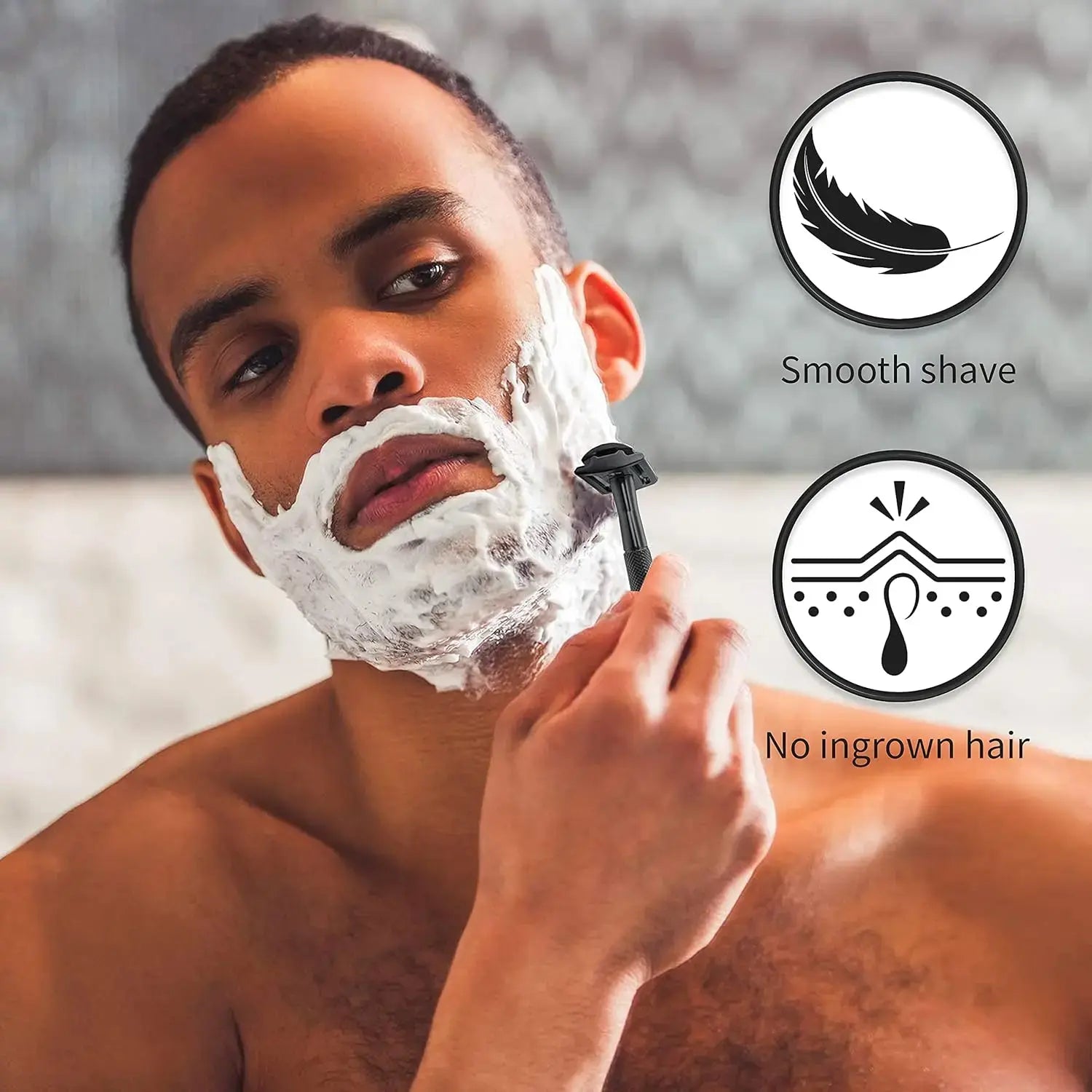 Double Edge Safety Razor For Men by Anti Spier