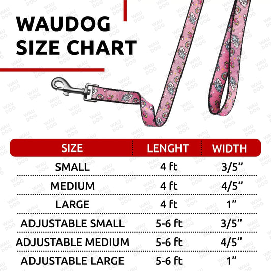 Nylon Dog Leash for Small Dogs Medium Dogs 4 Ft x 4/5 inch Wide Unicorns Color by Anti Spier