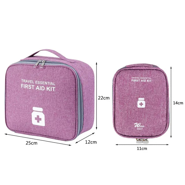 Large Capacity First Aid Kit Home Medicine Storage by Anti Spier