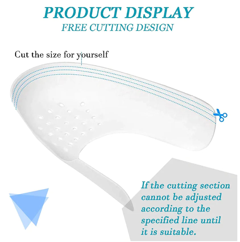 5 Pairs Shoe Protector Anti Crease Force Fields Cover Toe Cap Creasing Decreaser by Anti Spier