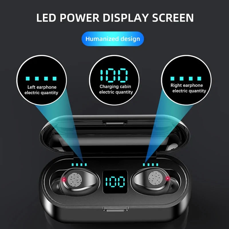 Bluetooth 5.0 Wireless Earbuds by Anti Spier
