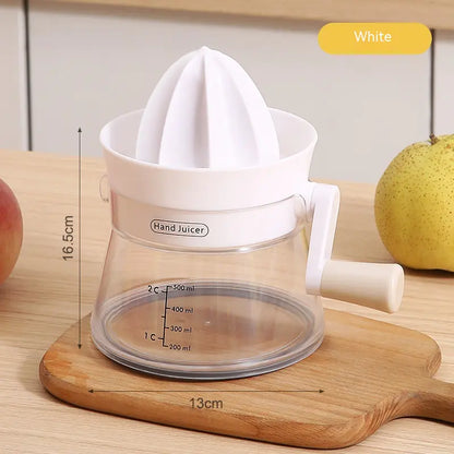 Multi-Functional Manual Juicer for Kitchen Use by Anti Spier