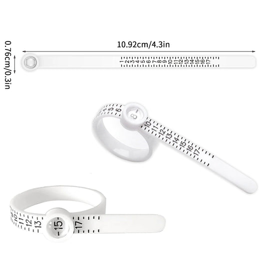 Measuring Tape With Magnifying Glass for finger by Anti Spier