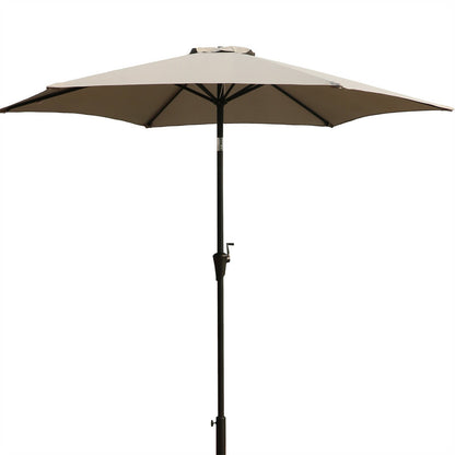 9' Pole Umbrella With Carry Bag, Red by Dropsure