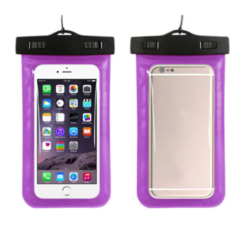 3 Pack Waterproof Floating Cell Phone Pouch Dry Bag Case Cover For Phone Samsung by Anti Spier