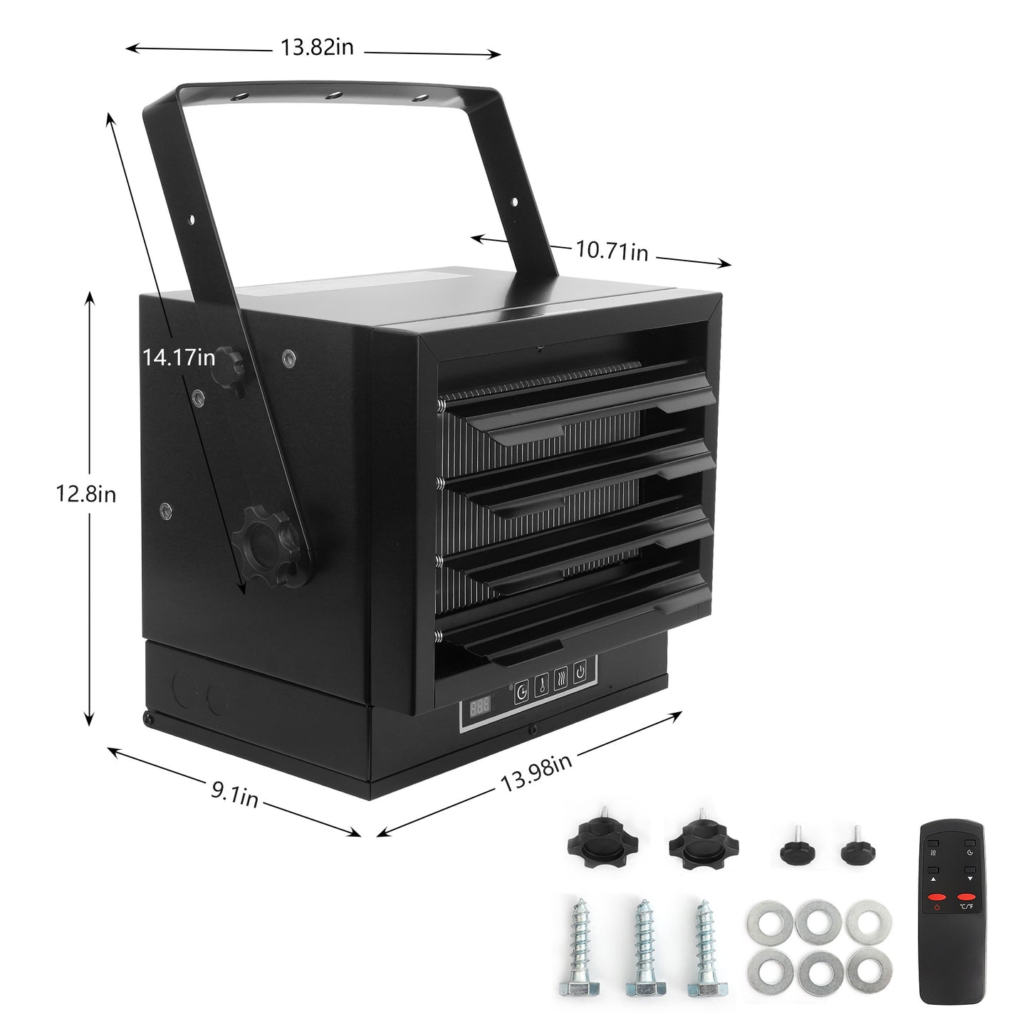 Metal Garage Heater by Anti Spier