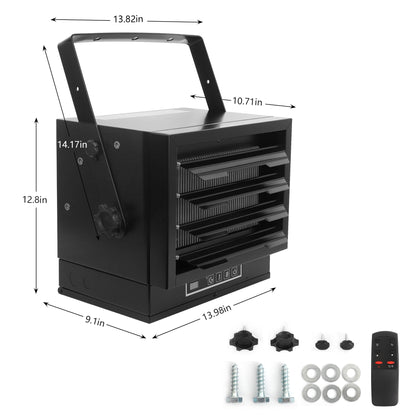 Metal Garage Heater by Anti Spier