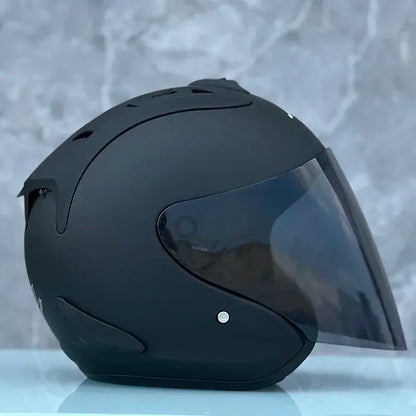 Ultralight Safety Motorcycle Helmet with Integrated Light by Anti Spier