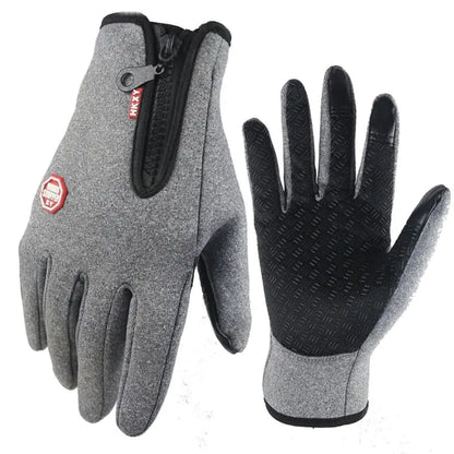 Unisex Touchscreen Thermal Full Finger Gloves by Anti Spier