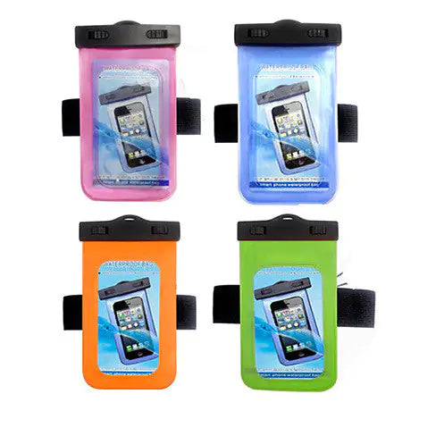 Waterproof Bag for you Smartphone with Music Out Jack and Waterproof Headphones by Anti Spier