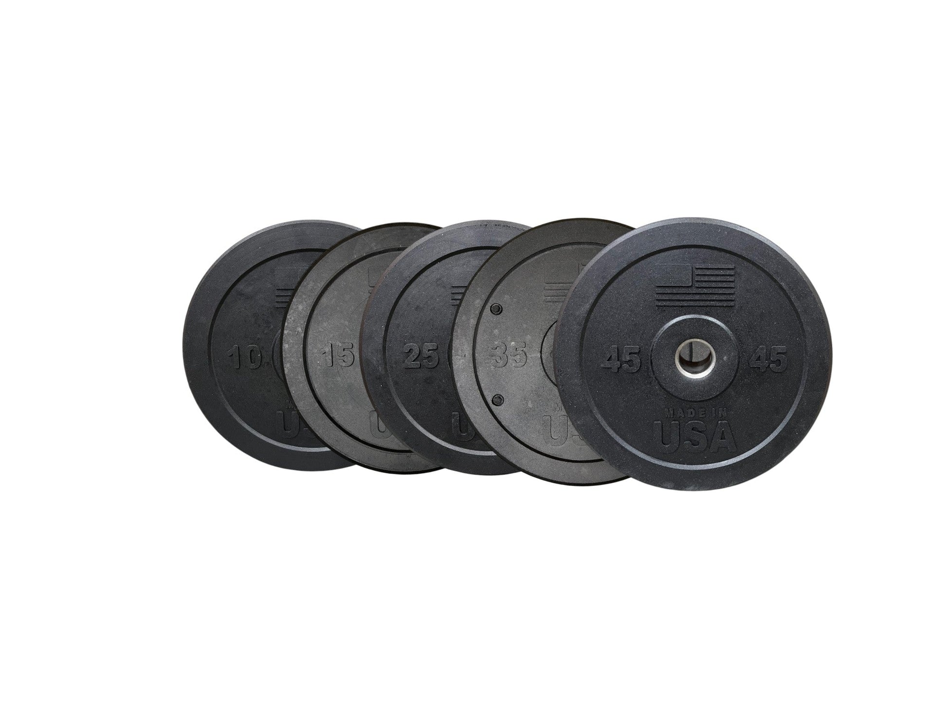 USA Bumper Plate Set by Homegrown Lifting