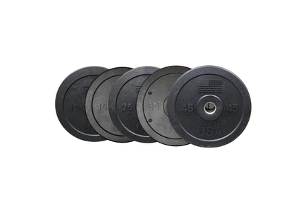 USA Bumper Plate Set by Homegrown Lifting