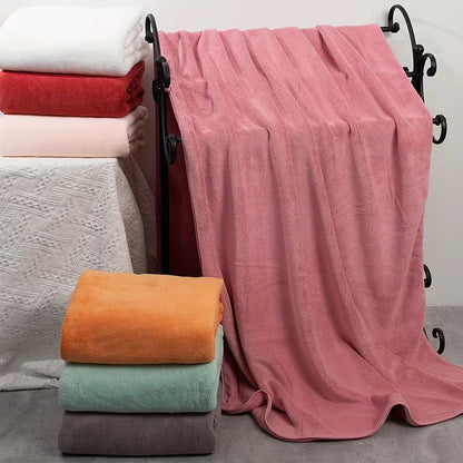 15pcs Bulk Bath & Hand Towel Set - Large 300GSM Microfiber Towels (5 Bath, 5 Hand, 5 Washcloths) - Heavy-Duty, Quick-Dry & Highly Absorbent for, Spa, Hotel - Multi-Color Options by Anti Spier